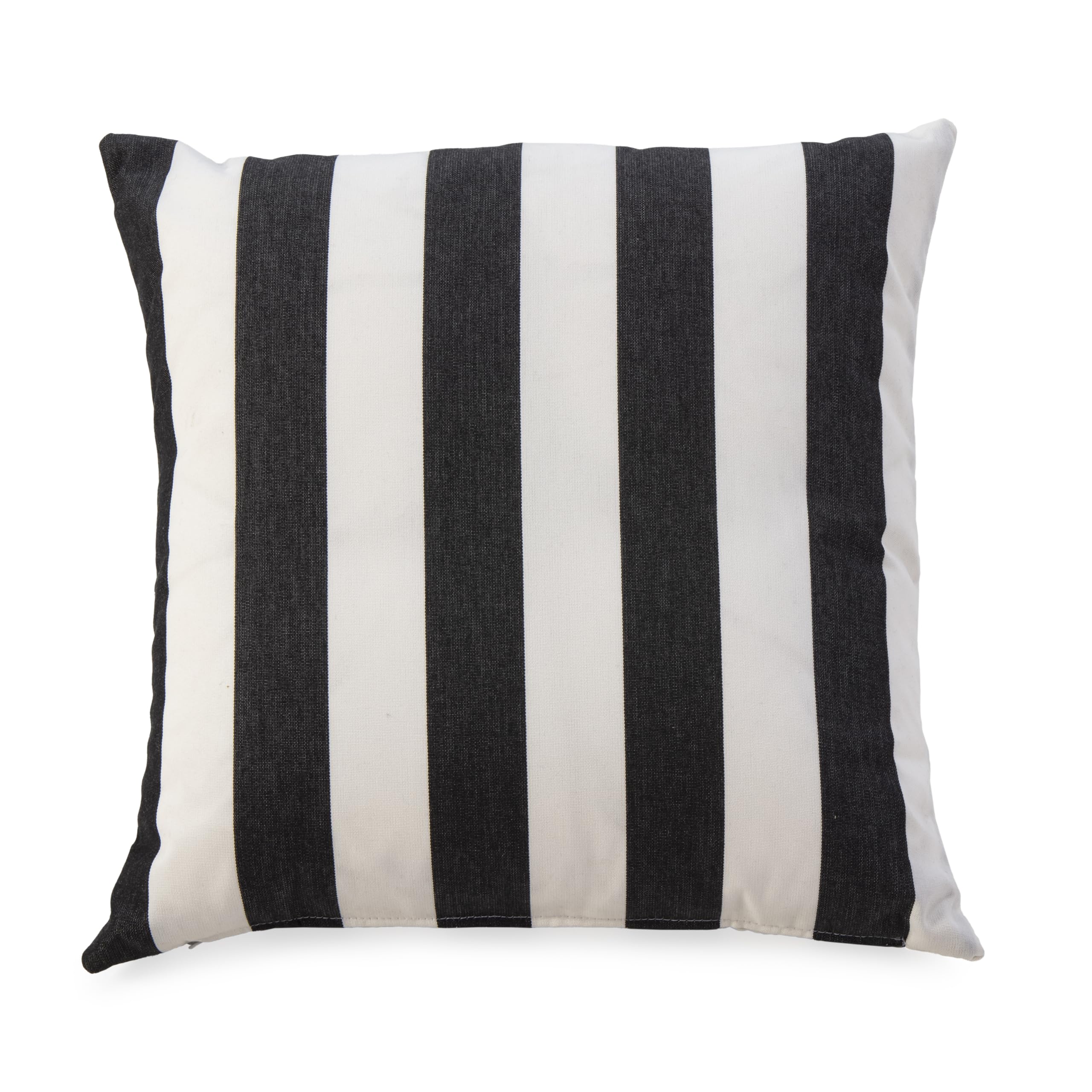 Coussin rayé 45x45x10 cm en tissu pour le confort de votre maison