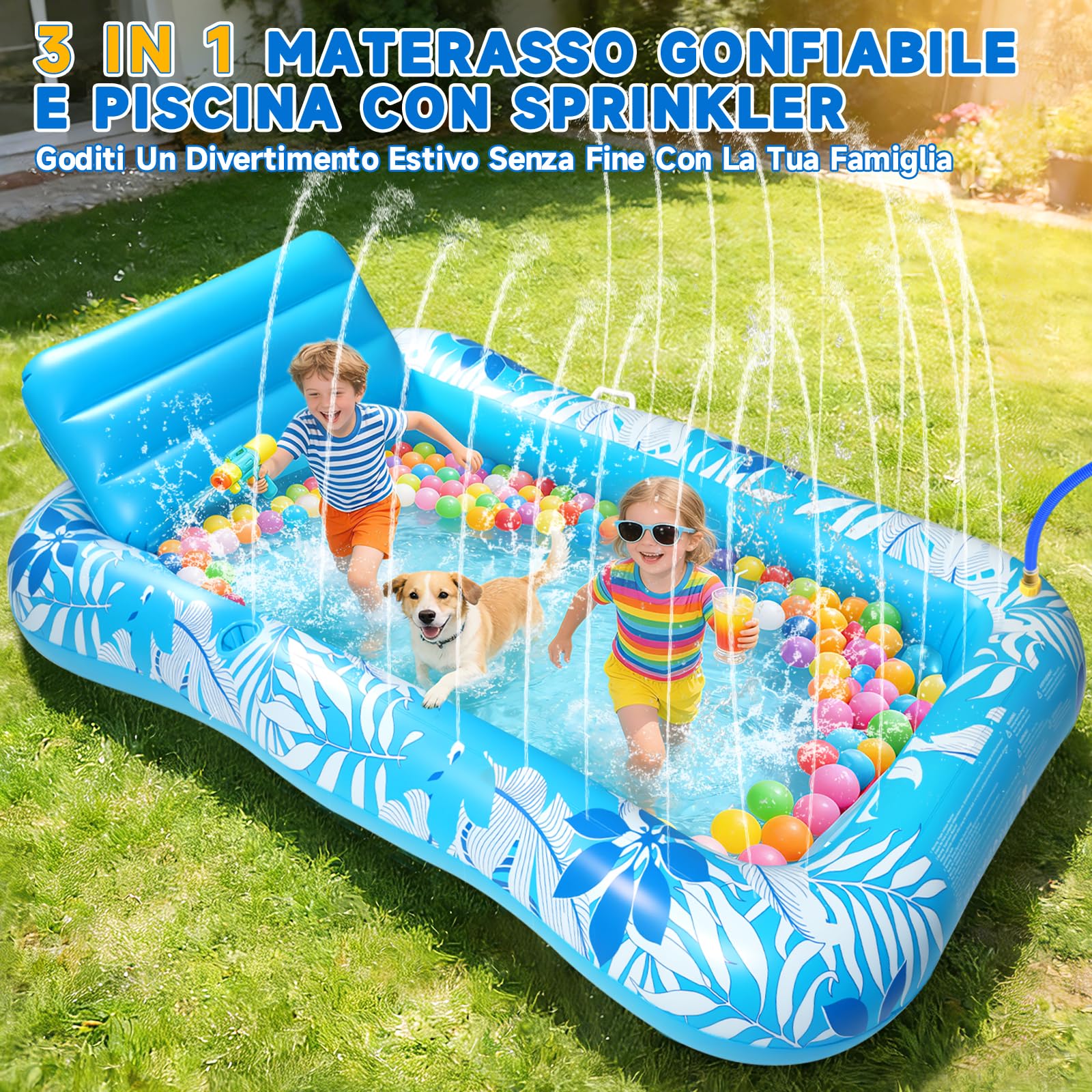 Materasso gonfiabile per piscina