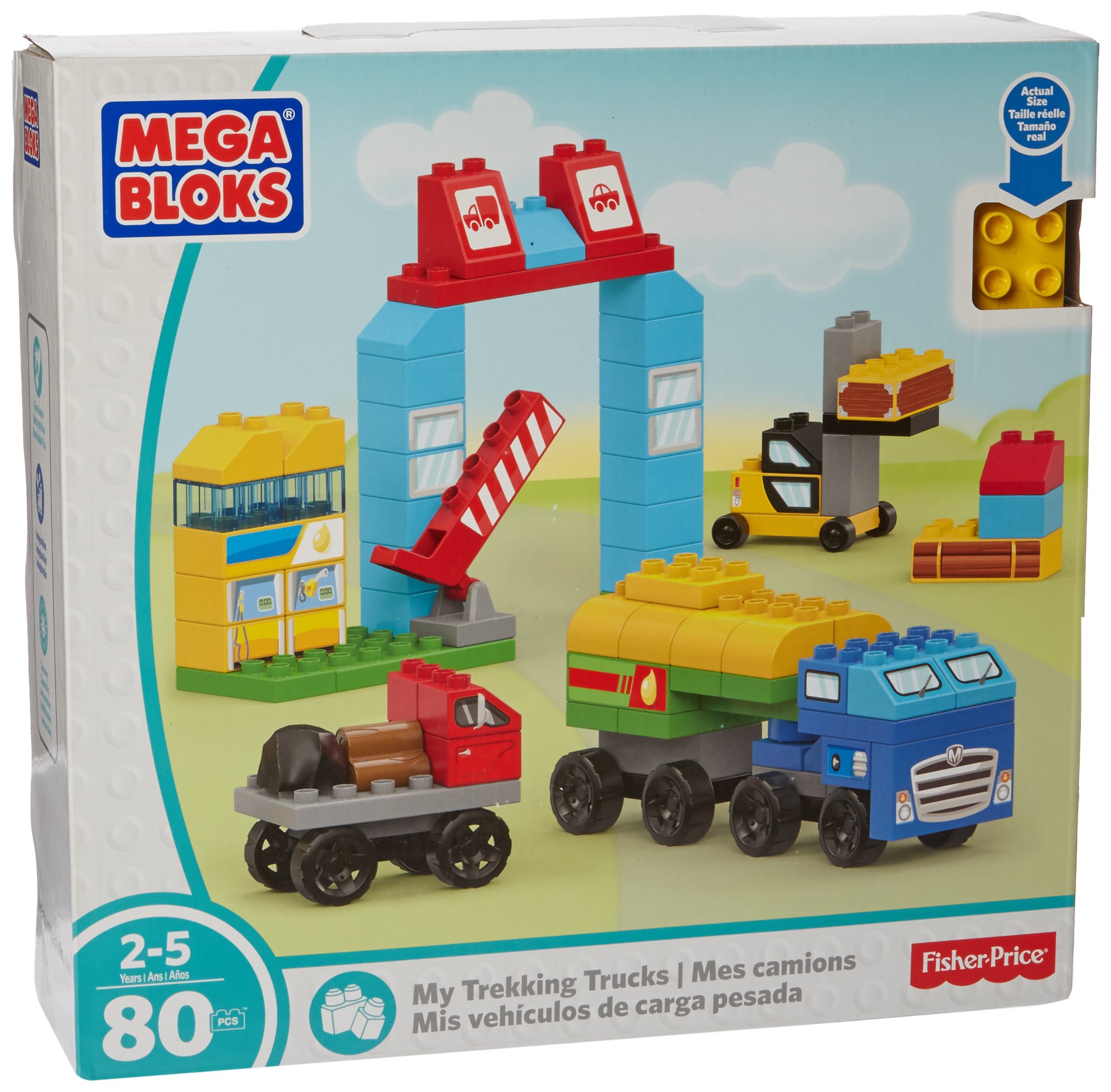 MegaBloks My Trekking Trucks Building Set
