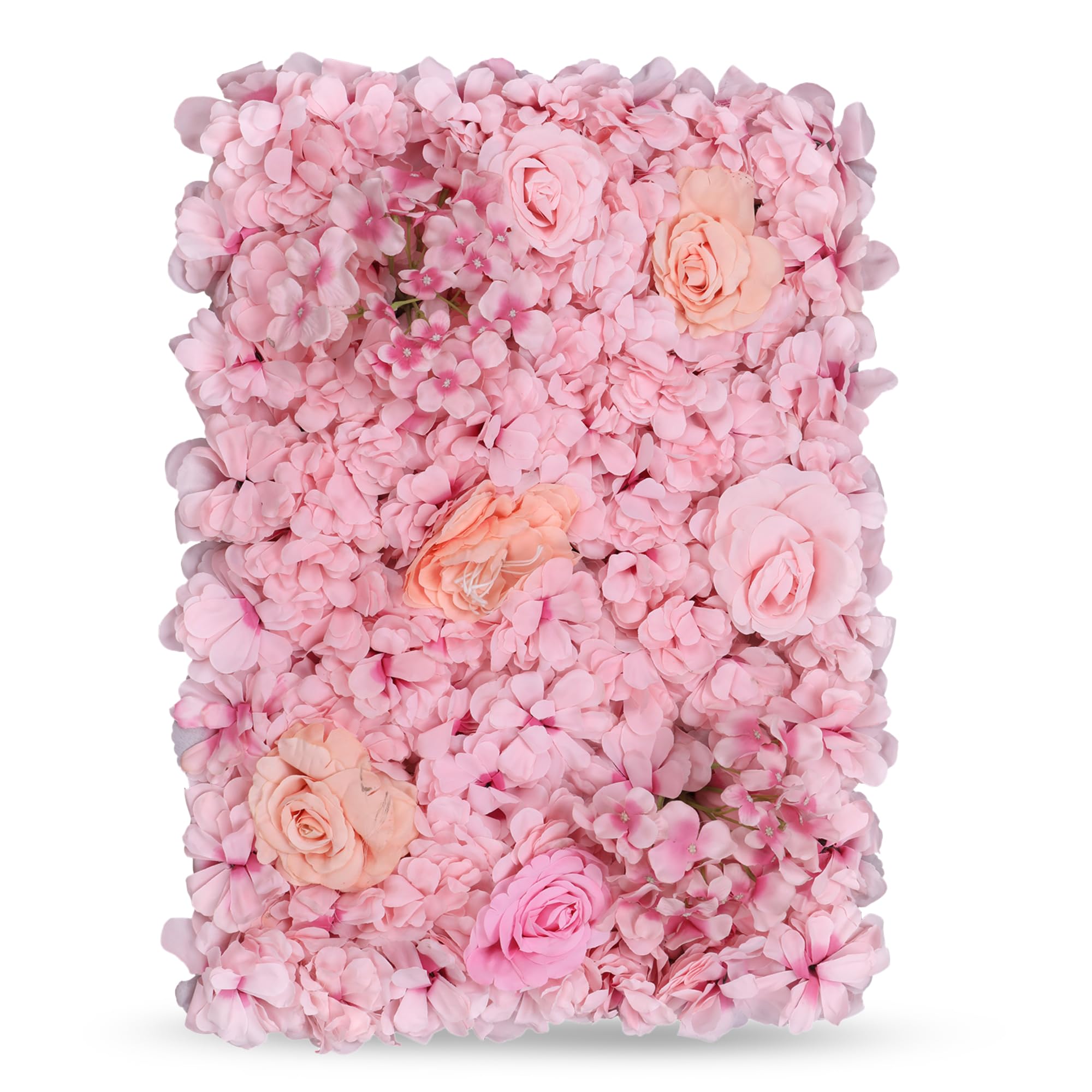 WedDecor Artificial Silk Flower Panel, Baby Pink 2, 1pc — image 1
