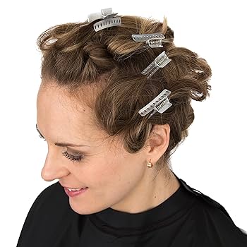 Amazon.co.jp: ショートヘアウェーブクリップ - 10個セット