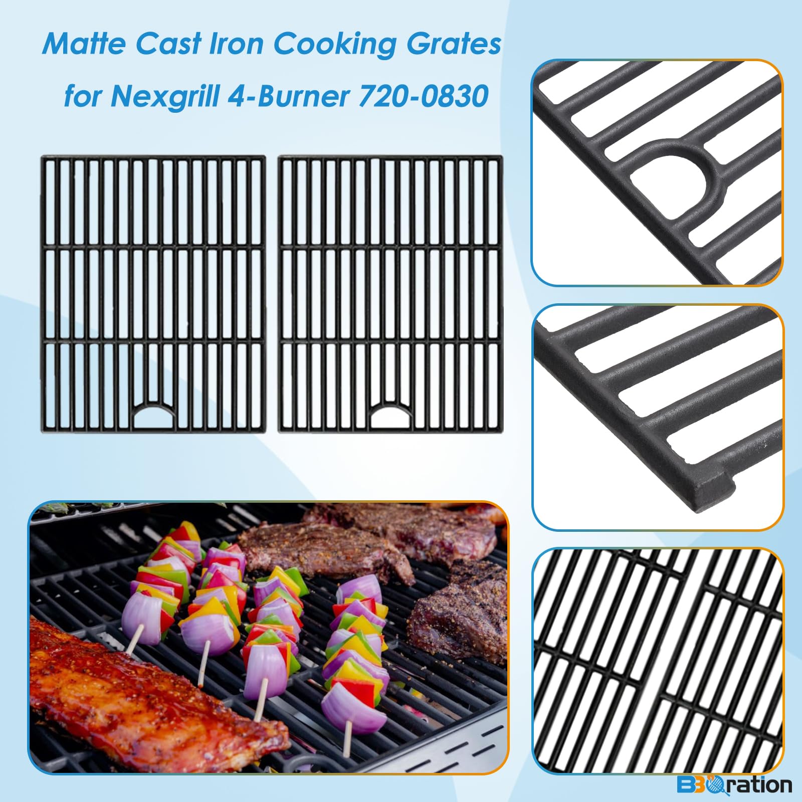 Parti Di Ricambio Per Griglia Nexgrill 6 Bruciatori 720-0898, 730