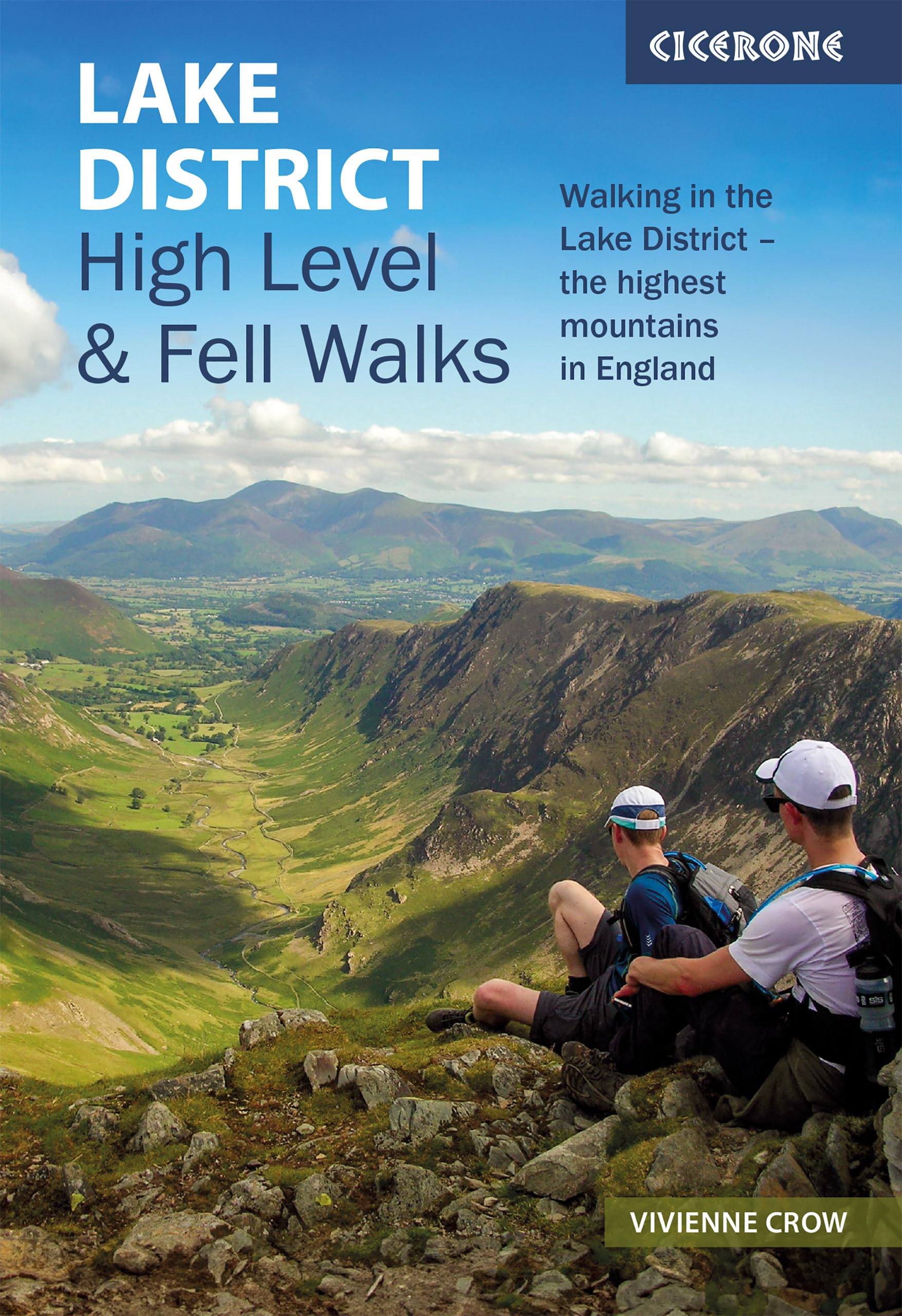 Lomond Books Red/Gray Cicerone - Lake District High Level & Fell Walks