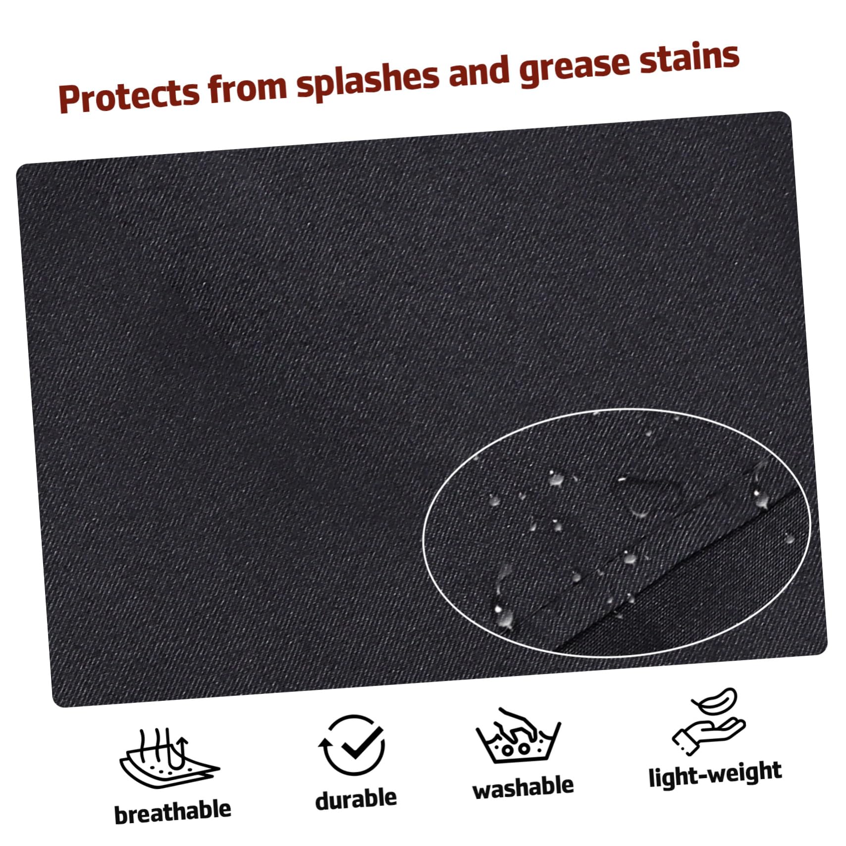 KOMBIUDA 12piezas Delantales De Cocina Unisex Ajustables Para Peluquería Con Bolsillo Para Cocinar