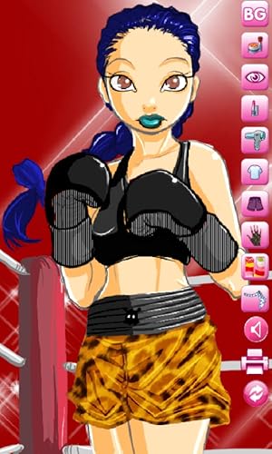 Boxing Girl Dressup