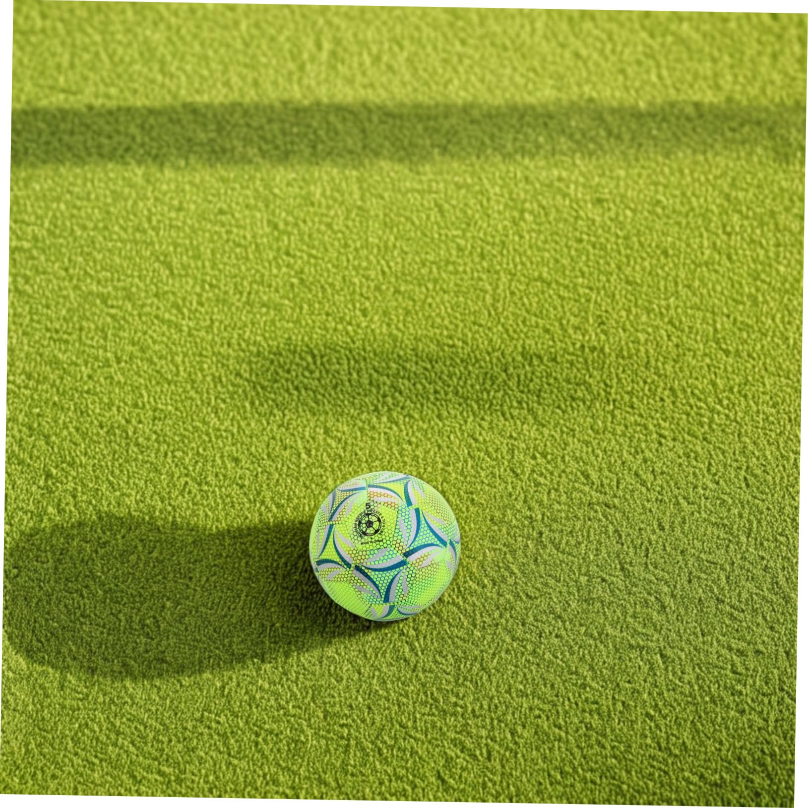 Pallone da Calcio Illuminato per Allenamento e Gioco Resistente e Durevole Si Accende al Buio Adatto Ragazzo Ragazza Ragazza e Adulti per Calcio e Sport Notturni