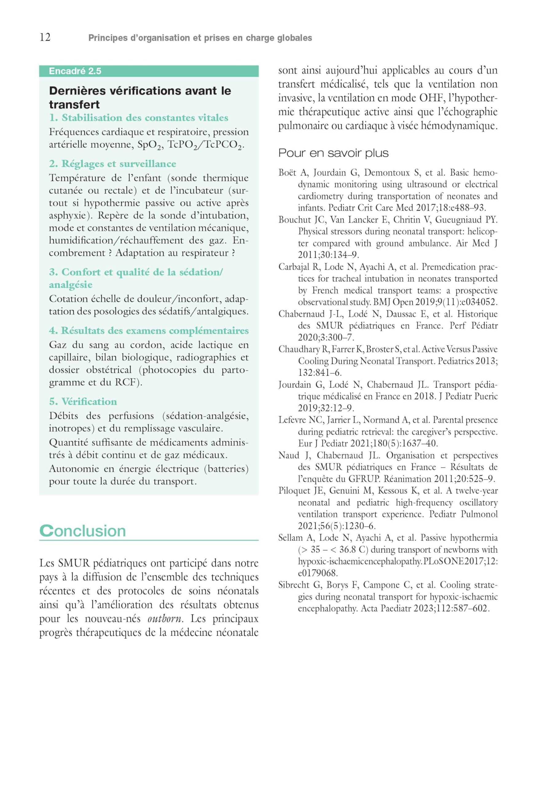 Réanimation et soins intensifs en néonatologie