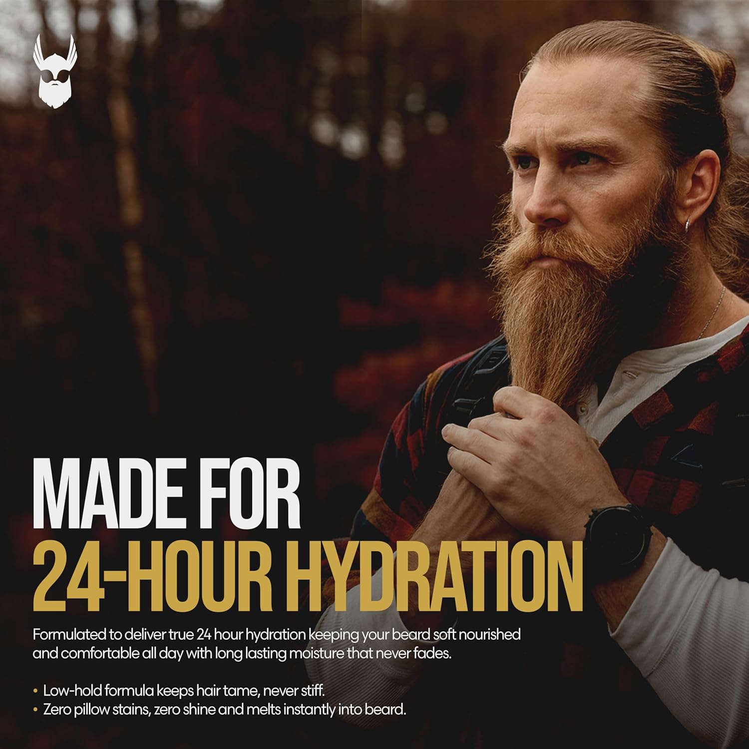 The Beard Struggle Warrior’s Beard Butter Surtr's Fury - Platinum Collection - Non-Greasy Low-Hold Formula, Luxurious Cologne-Grade Fragrances 100% Natural - 50g / 1.76 US. oz. Warrior-Glass Jar