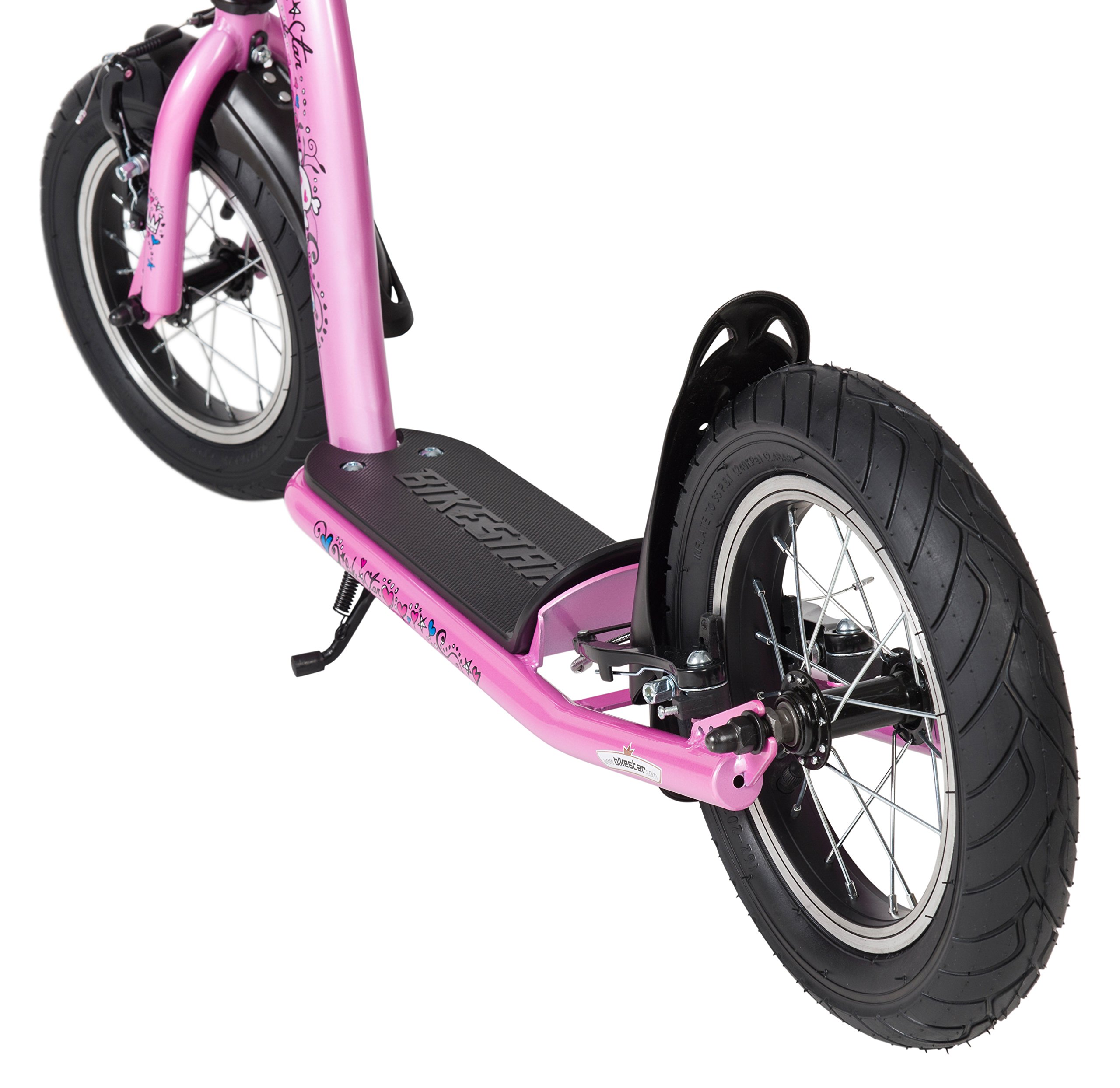 Monopattino STAR SCOOTER Per Bambini 6-7 Anni - Ruote Pneumatiche 10/12 Pollici - Regolabile E Sicuro