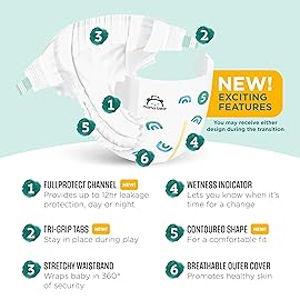 Amazon Brand - Mama Bear Gentle Touch Diapers, Size 5, 33 Count