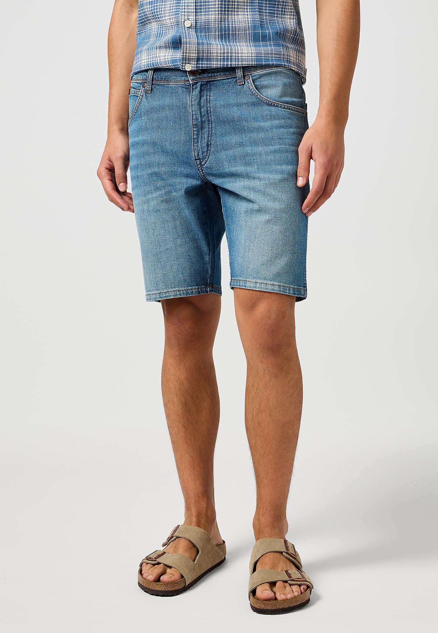 Wrangler Texas Shorts - Szorty jeansowe Mężczyźni