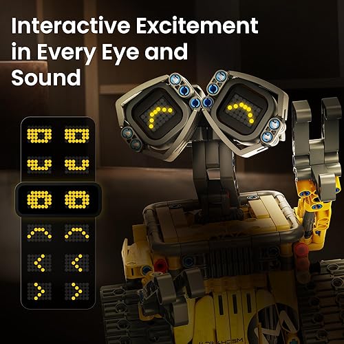 Miniatura 3 de Sillbird Kit de construcción de robot con control remoto para niños de 8 a 14 años, juguete técnico de robótica de codificación STEM de Navidad,