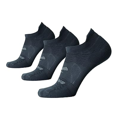 Brooks Run In No Show 3 Pack No Show Socks Shoes Asphalt
