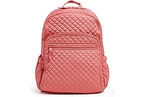 Vera Bradley Campus Backpack Terra Cotta Rose