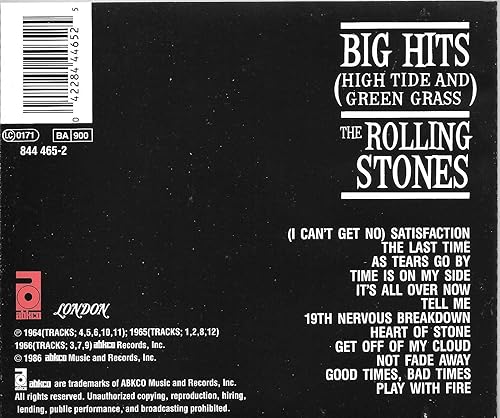 Miniatura 2 de Big Hits Vol.1 Marea alta y hierba verde