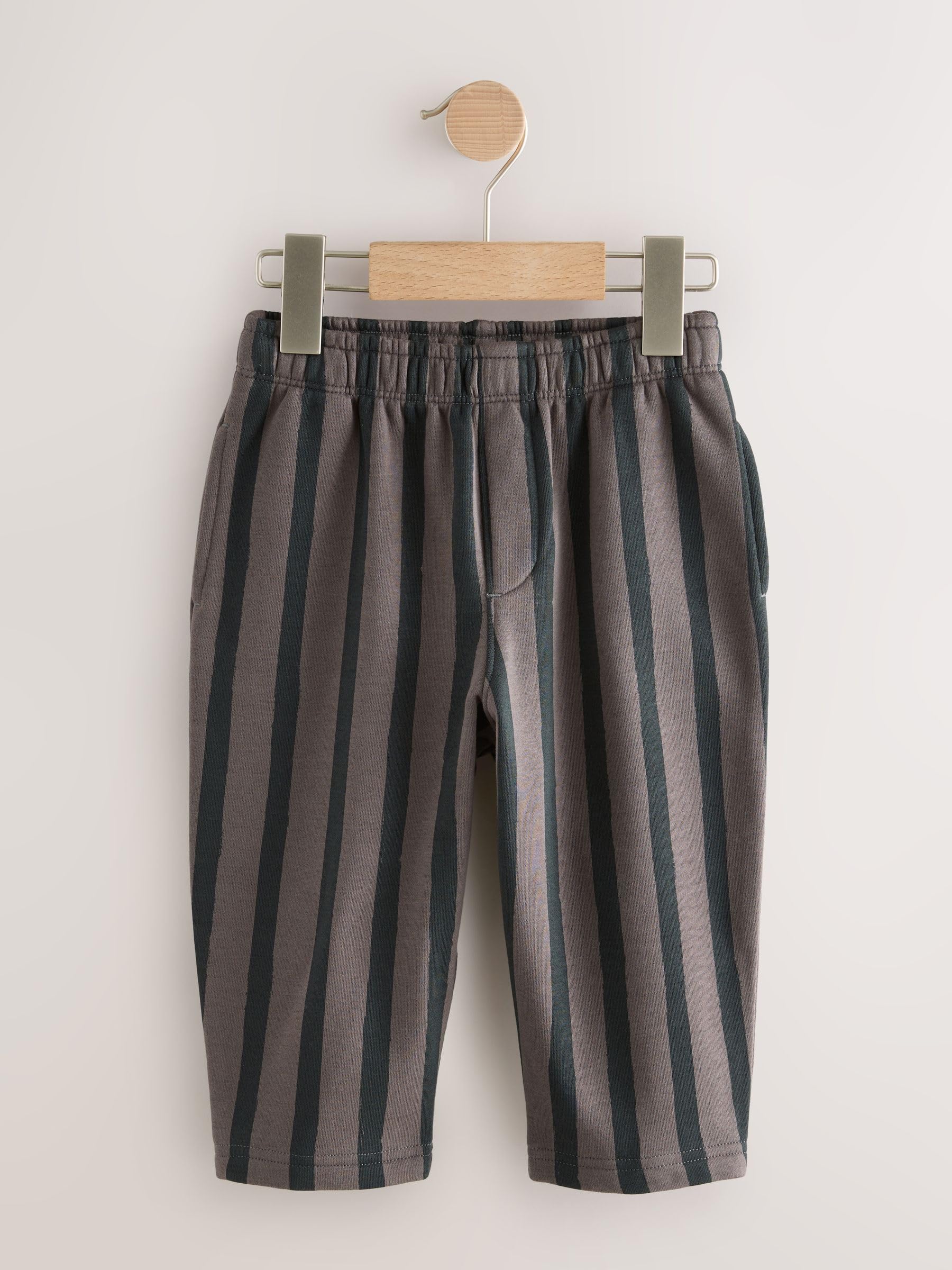 NEXT Niños Pack de 3 Pantalones de chándal de Punto de Pernera Ancha
