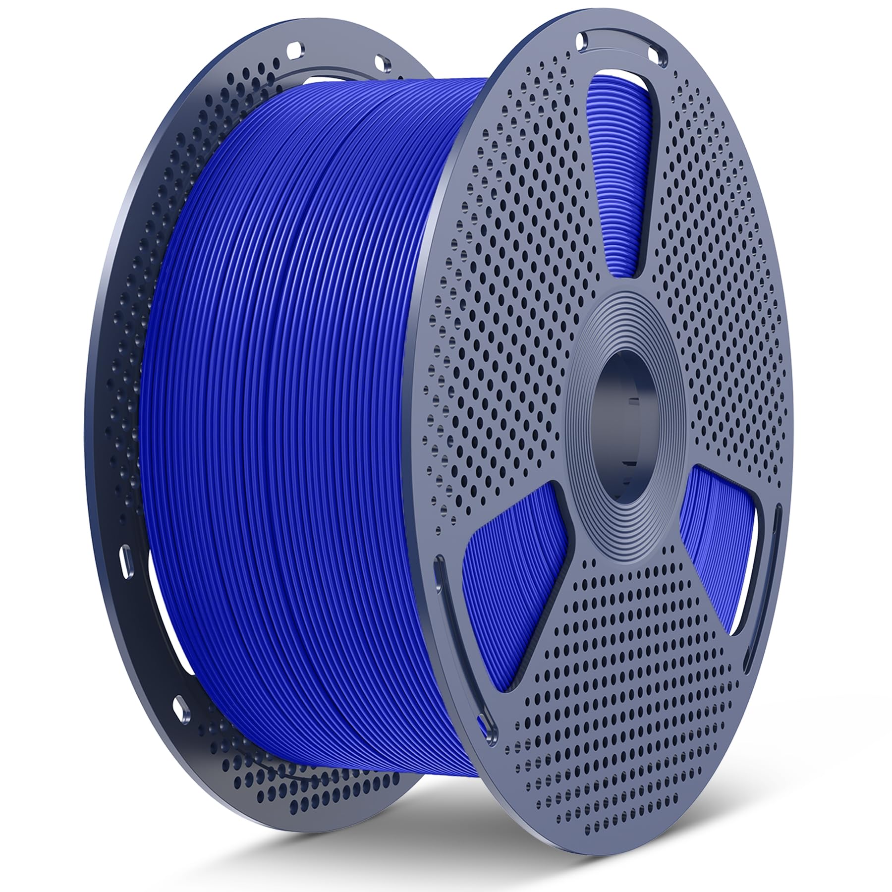 SUNLU 5KG Large Spool PLA Filament, PLA 3D Printer Filament 1.75mm, Big Roll PLA Filament, 5KG Spool (11lbs), PLA Blue