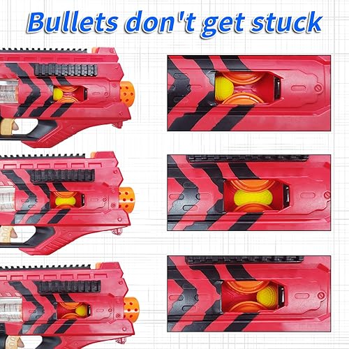 Miniatura 3 de BOROLA Paquete de 100 repuestos redondos compatibles con Nerf Rival