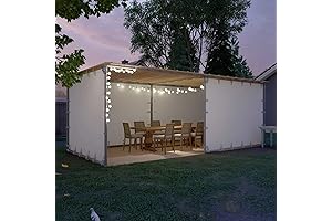 Canvas Sukkot Kit for Easy Tool-Free Setup, 10x20 Feet