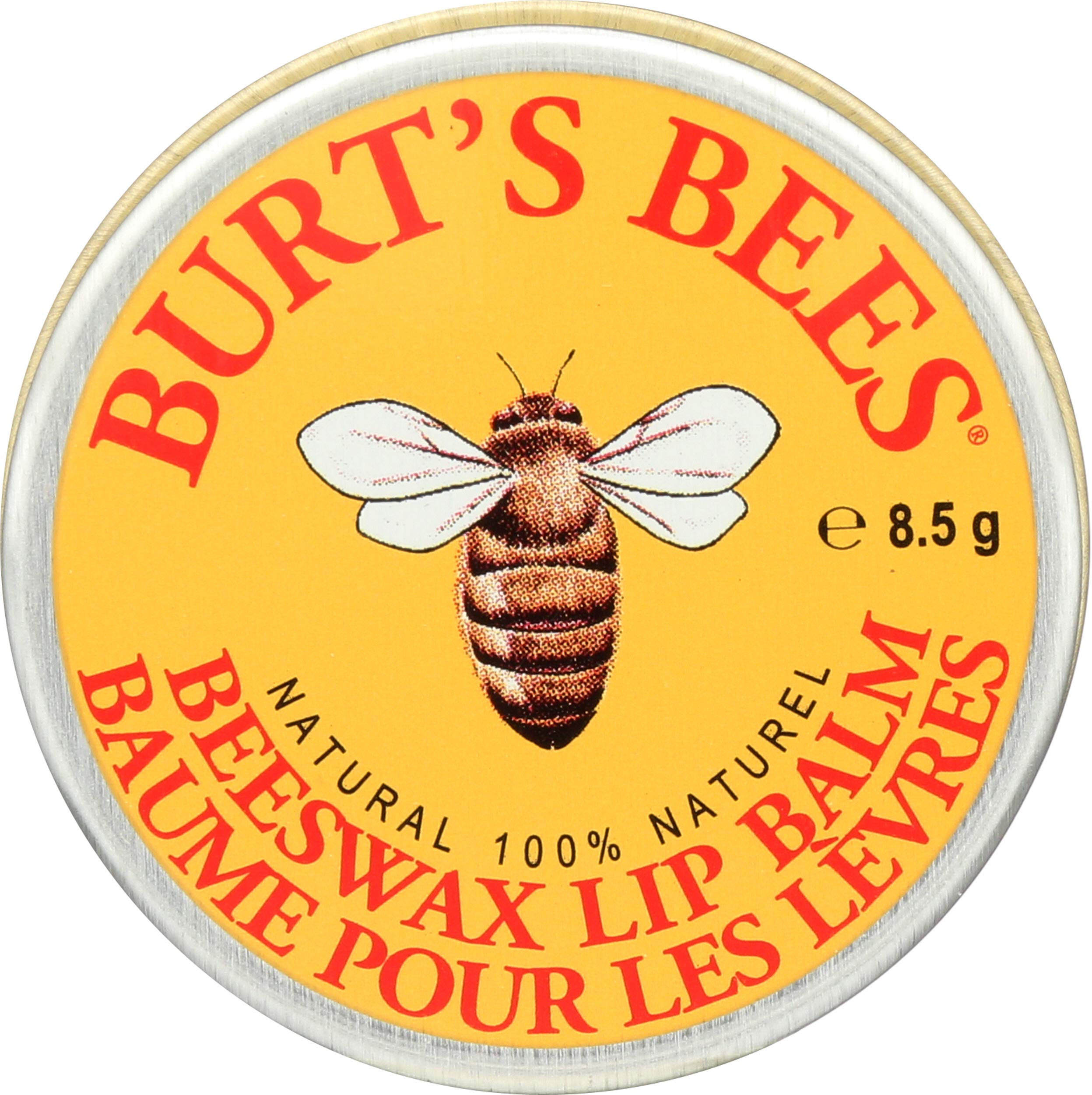 BURTS BEES Beeswax Lip Balm Tin, 0.3 OZ