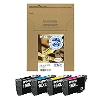 Epson Serie 16XL Penna e Cruciverba, Cartucce originali DURABrite Ultra per Stampante Inkjet, Multipack 4 Colori Formato XL,Stampe Casa, Ufficio fino 450 pagine a colori, 500 black,Confezione EasyMail
