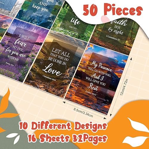 Miniatura 2 de CHENGU Paquete de 100 cuadernos de oración, regalos a granel, cuadernos cristianos para mujeres y hombres, cuadernos con versículos de la Biblia,