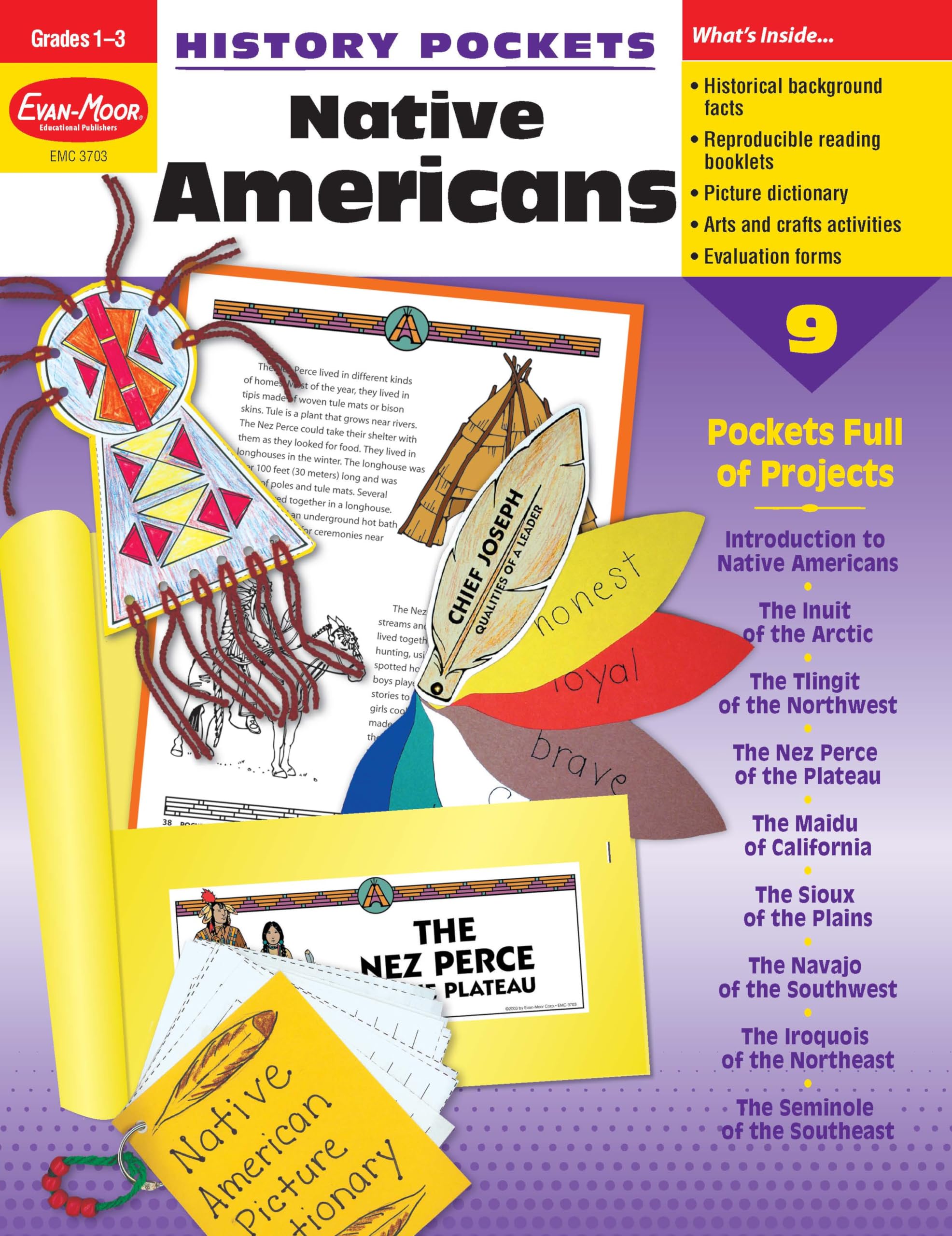 History Pockets: Native Americans, Grades 1-3