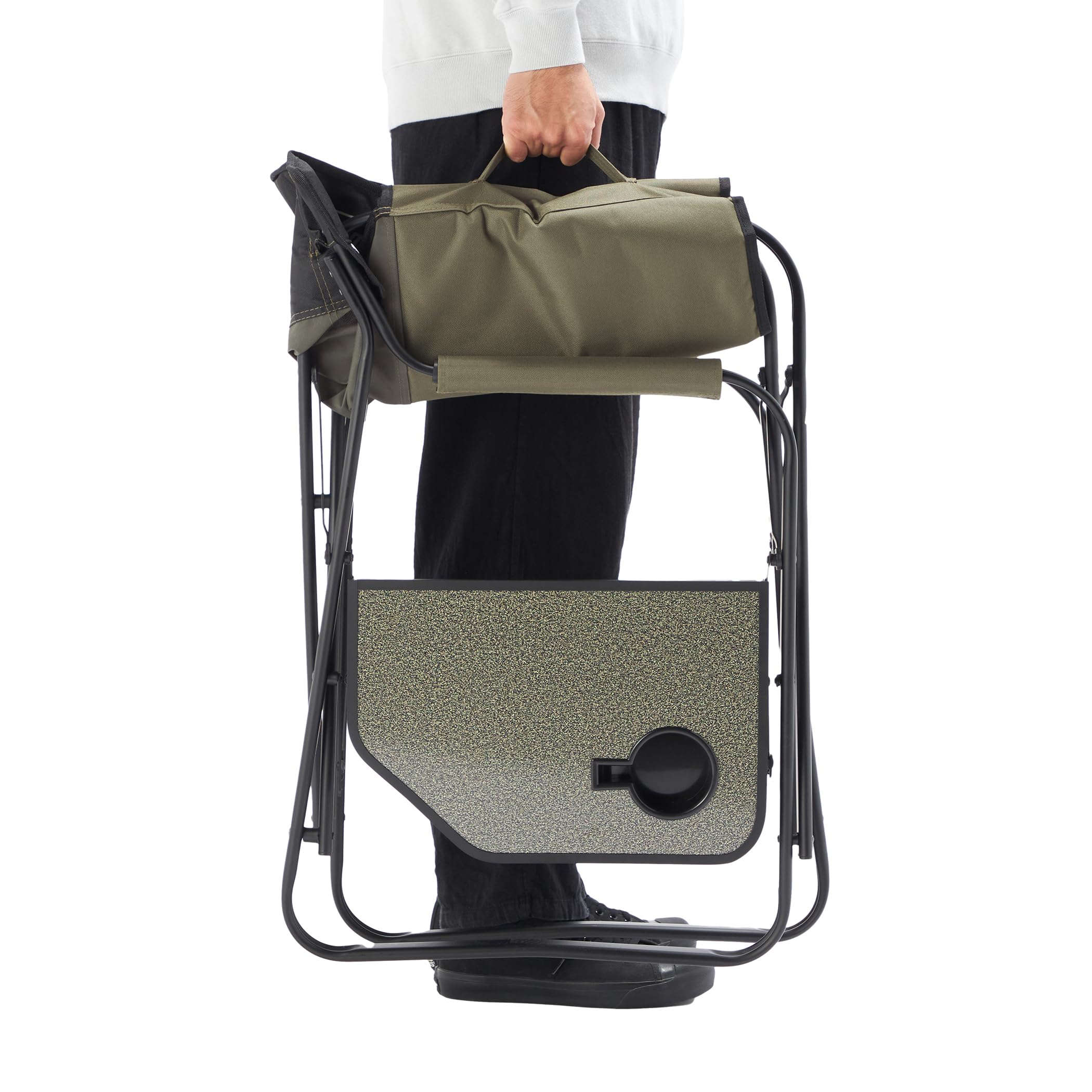 Coleman SIDE TABLE DECK CHAIR OLIVE 新品 Coleman 2000033809 Chair Side Table Deck Chair ST Olive : Amazon