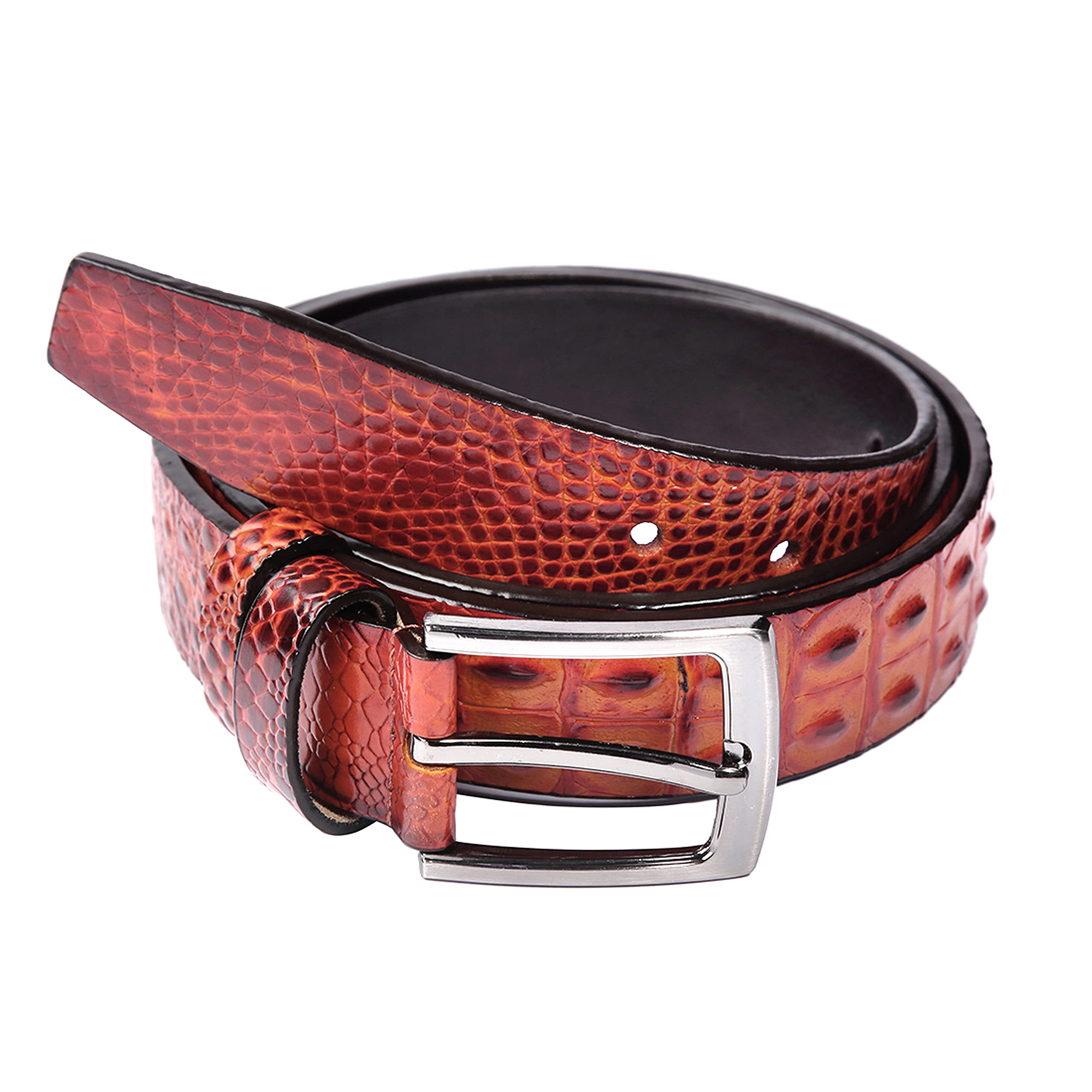 Kingman Mens Belt Genuine Leather Formal Belt, Model 8102