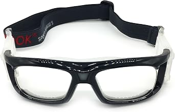 Racquetball Goggles Sports Glasses Anti Fog&Scratch Resistant Protective Eyewear With Adjustable Strap
