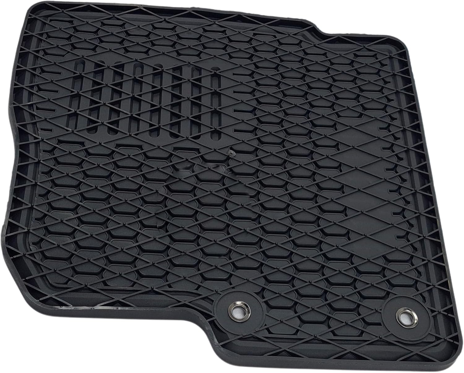 Custom-Made for 2011-2025 Dodge Durango 7 Seater All Weather Rubber 2ND Row Bench Premium All-Weather Rubber Floor Mats and Liners Front and 2nd Row Heavy Duty Set (Black) - Image 2