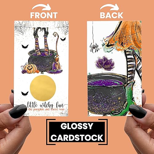 Miniatura 5 de Witchy - Tarjetas raspadas, juegos de fiesta para bodas, duchas y eventos para adultos (paquete de 30)