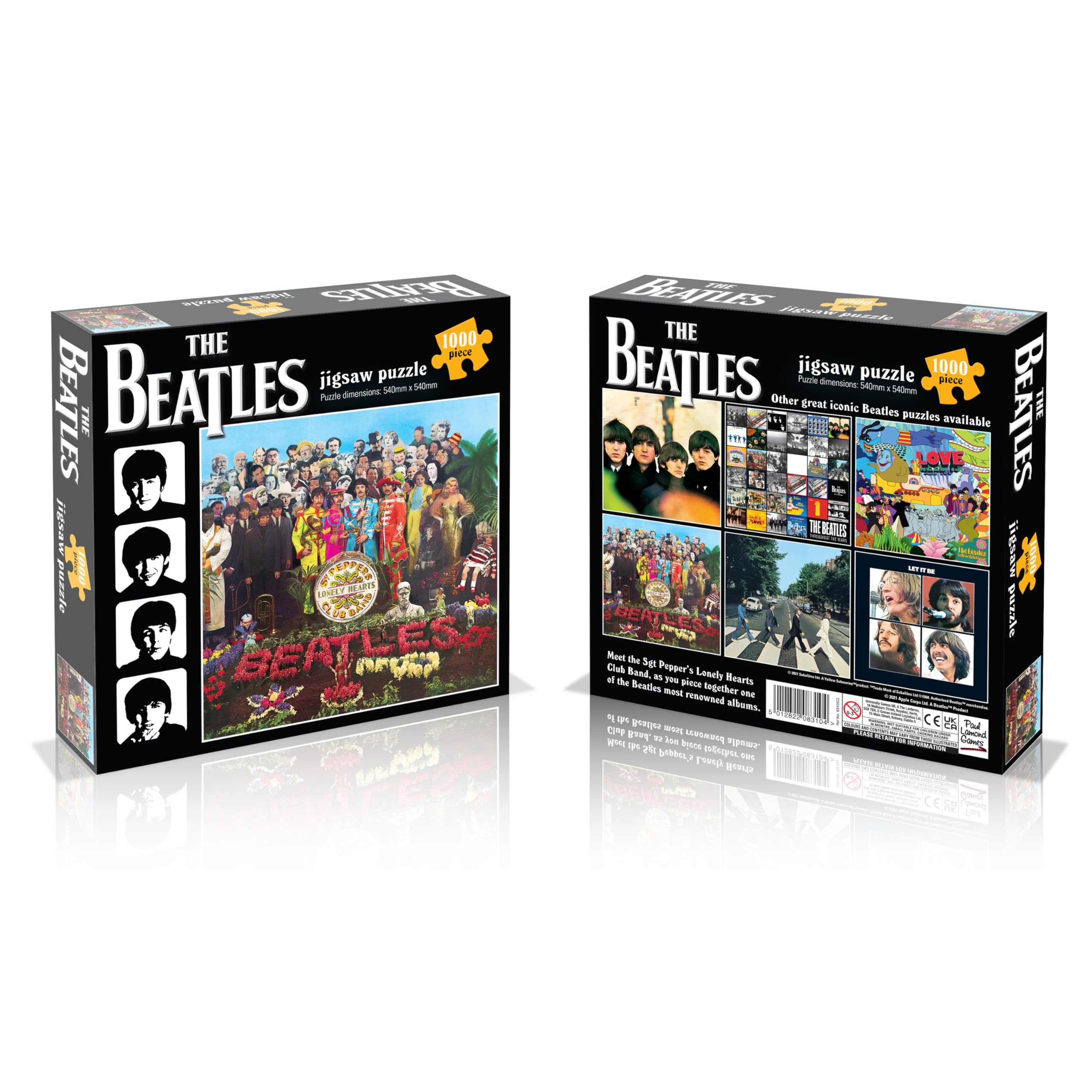 Amazon.com: Beatles SGT Pepper (1000 Piece Jigsaw Puzzle) : The