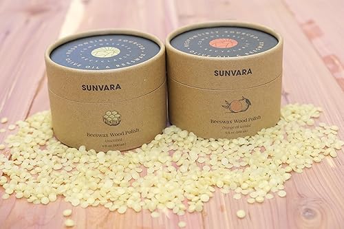 Miniatura 6 de Esmalte de muebles de cera de abejas 100% ingredientes naturales de Estados Unidos, restauran un acabado para madera, cera de abejas, esmalte de