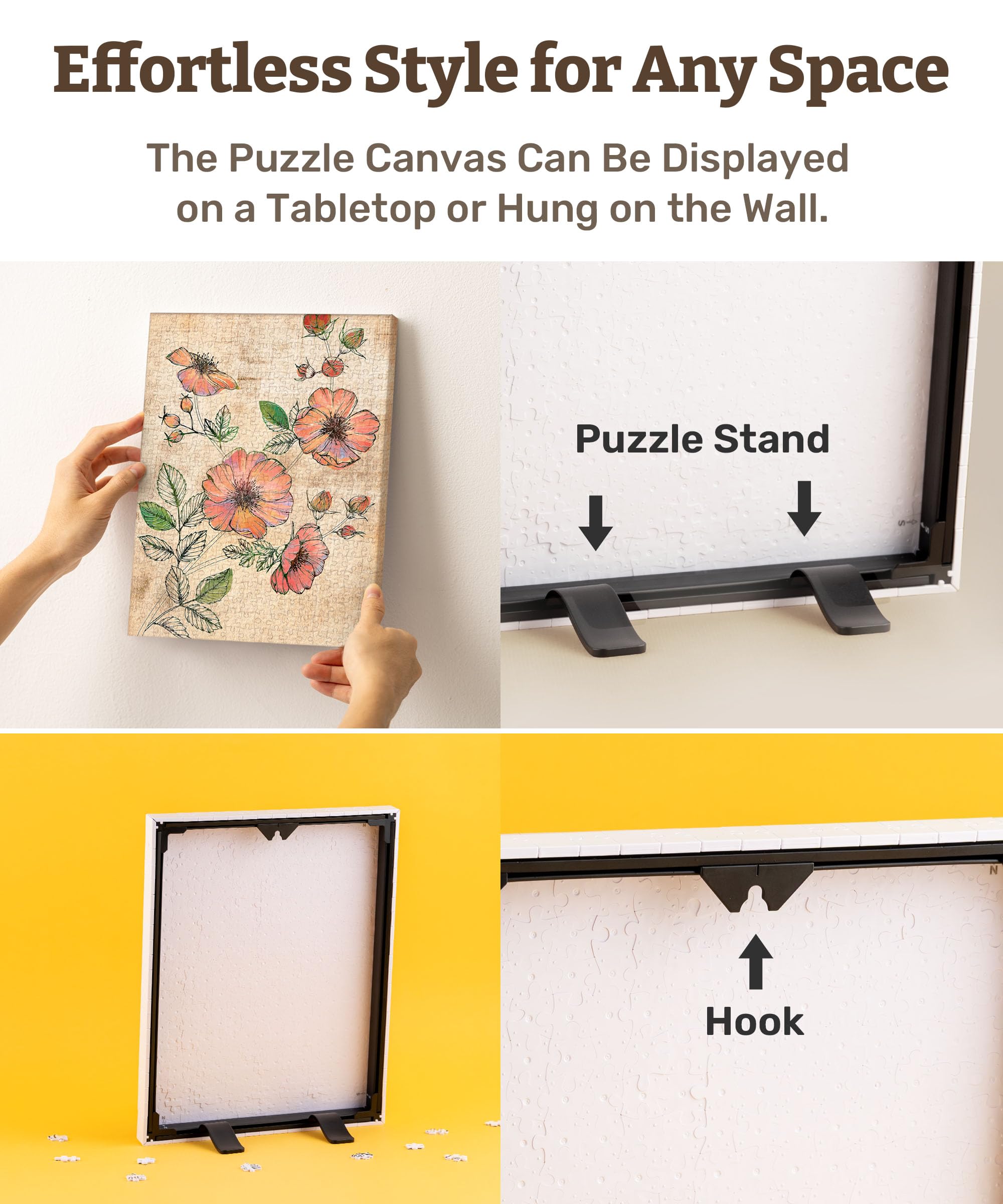 PieceRelax Canvas Wall Art Puzzles for Adults, Katherine Blower - Image 4