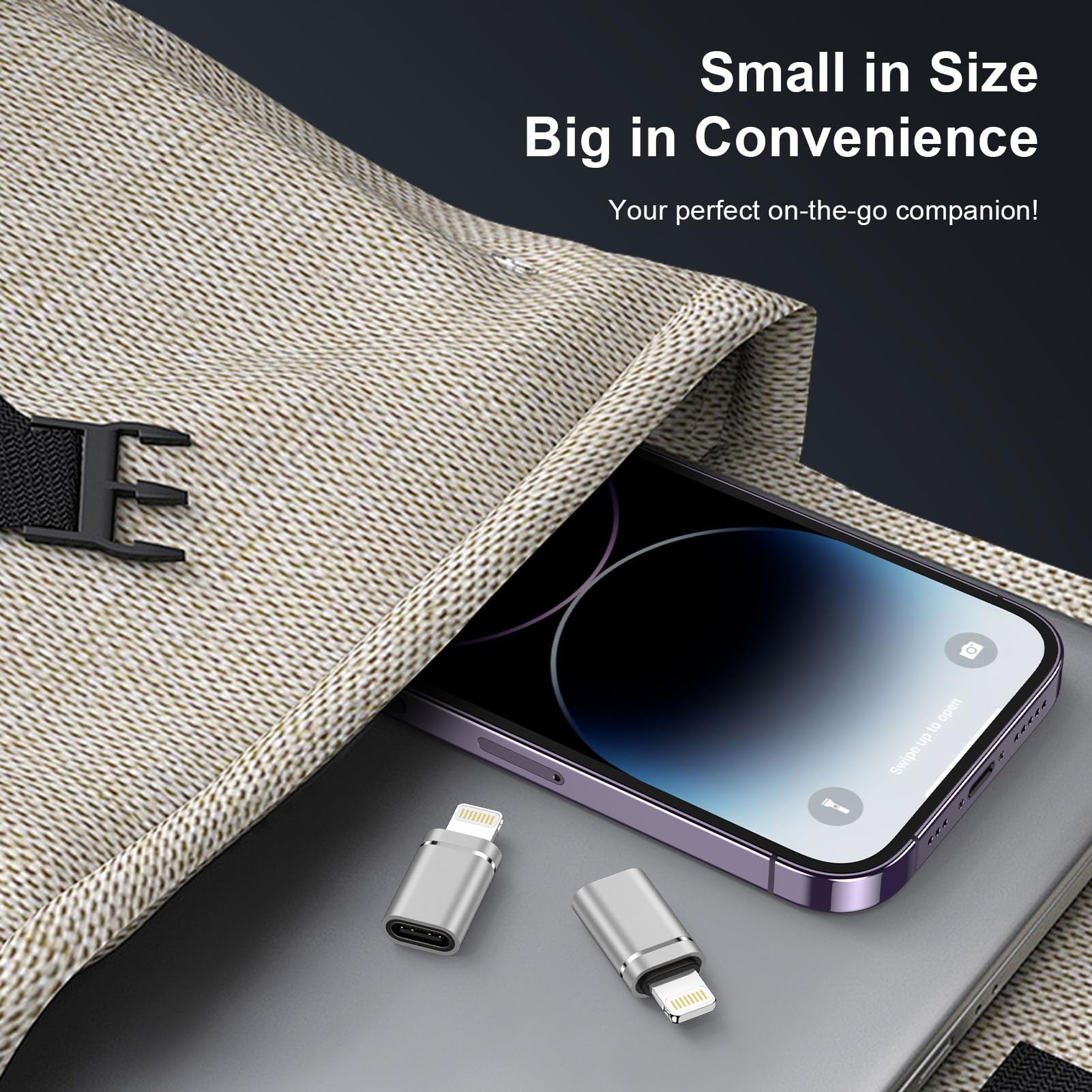 Haoano Adattatore da Lightning a USB C