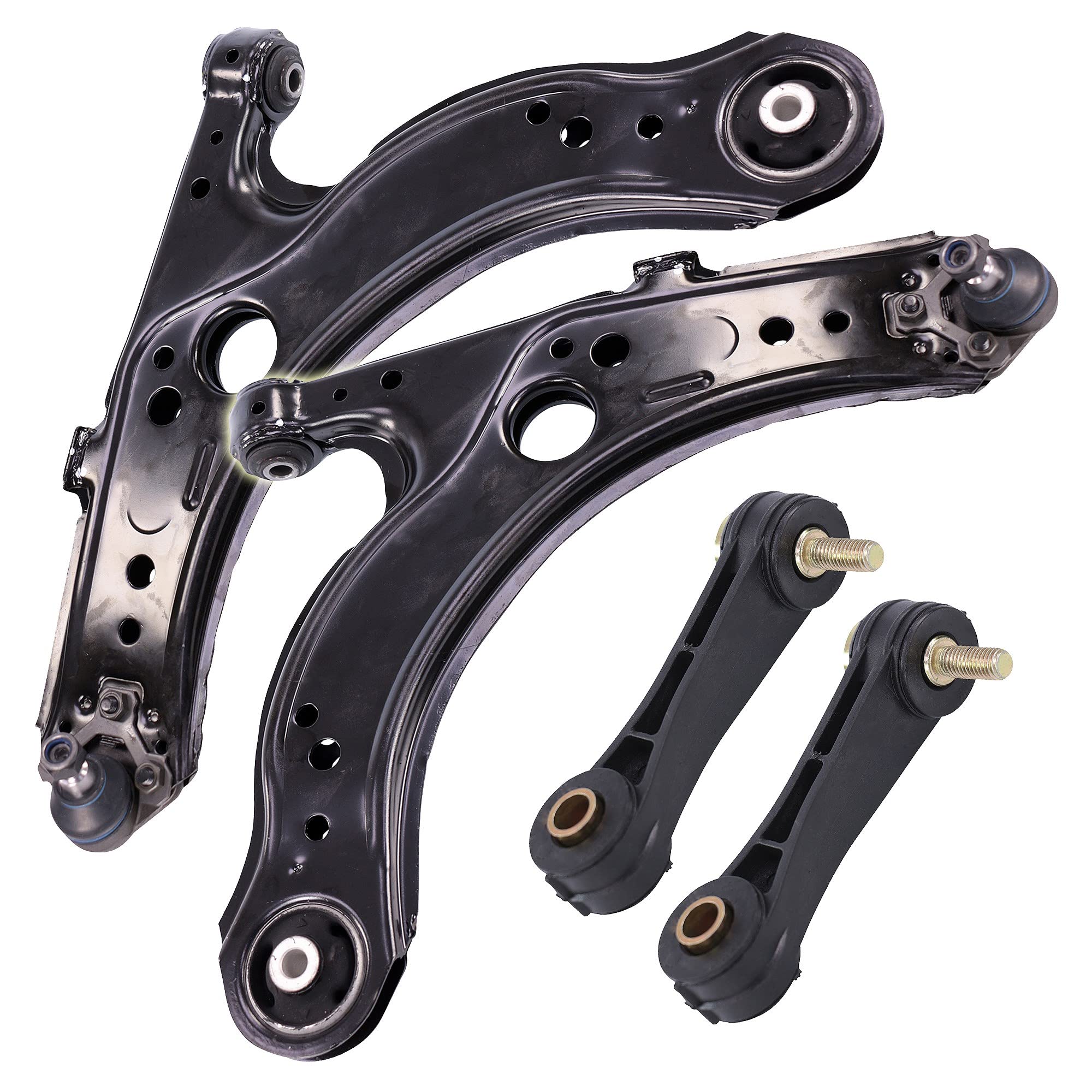 ATEC Germany 2x bras de suspension avant en bas à gauche à droite