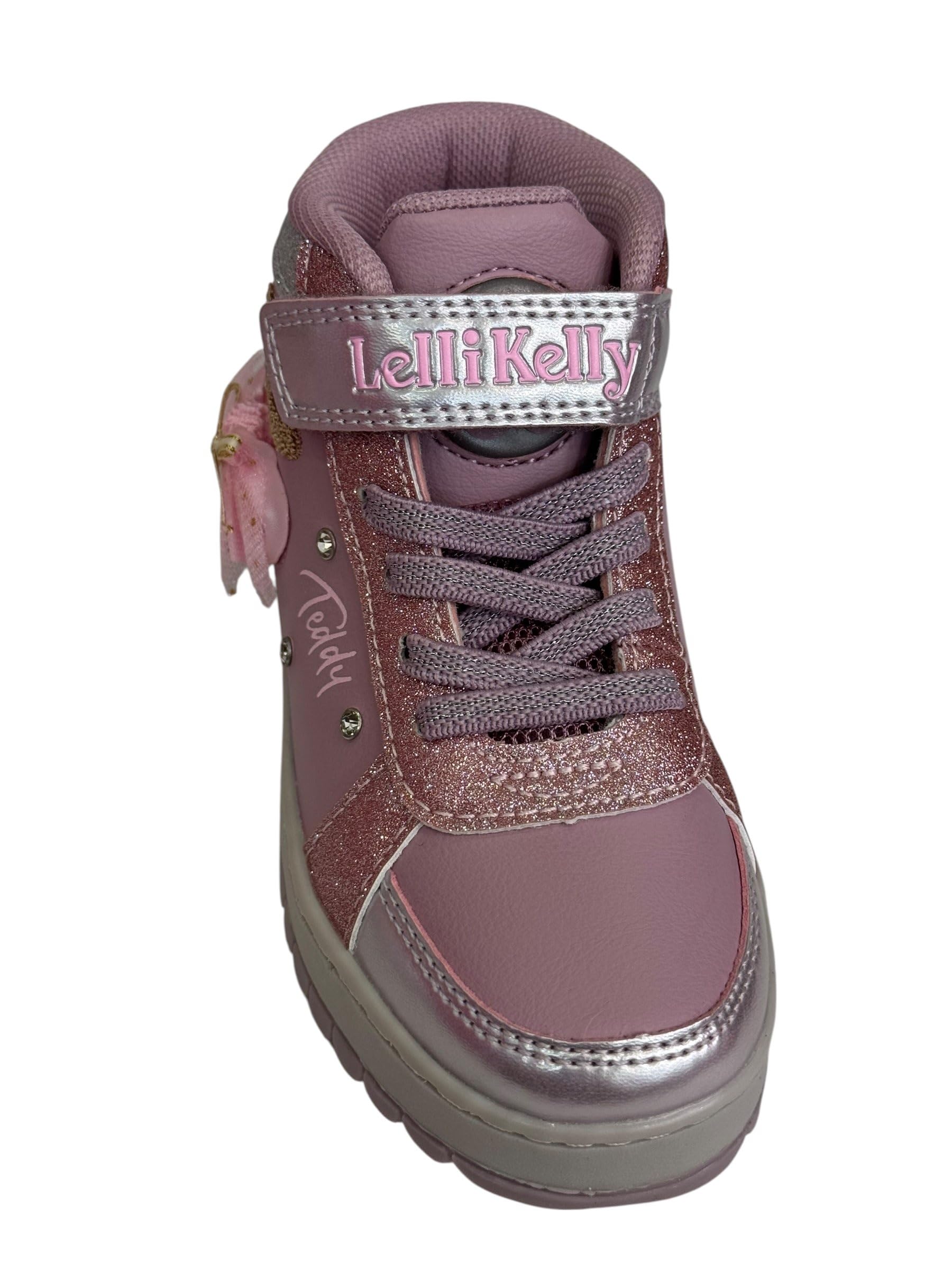 Lelli Kelly Scarpa Mid Mille Stelle Dance Orsetto tutù Intercambiabile LKAA5210 con Jingle e luci (Rosa Cipria, Sistema Taglie Calzature EU, Adolescente, Numero, Media, 32)
