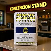 Vista 6 de Bolsa de palomitas de maíz con champiñones Monster de 35 libras