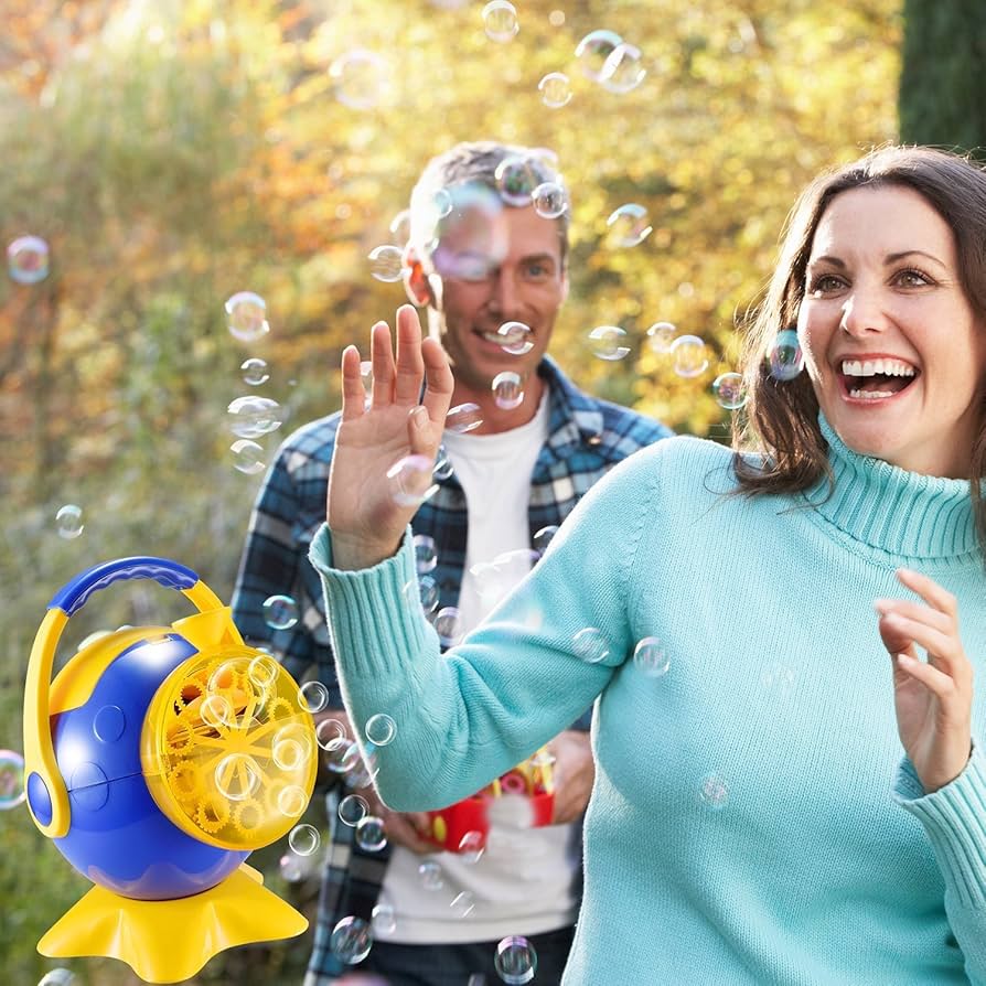 Amazon | スーパーバブルマシーン 子供バブルマシン シャボン玉製造機