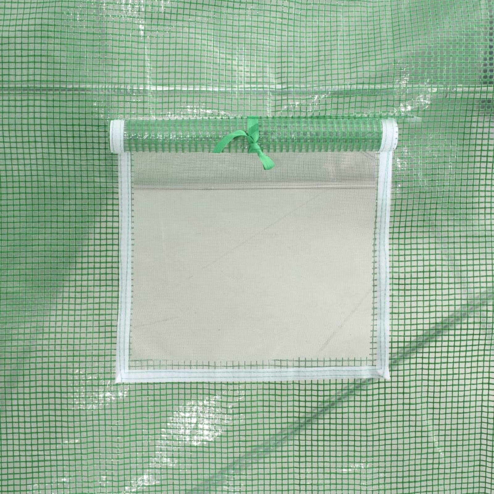 ARKEM Serra 18m² 600x300x200 cm,Serra da Giardino a Tunnel, Serra Orto con Finestre Avvolgibili per Piante Verde e Frutto