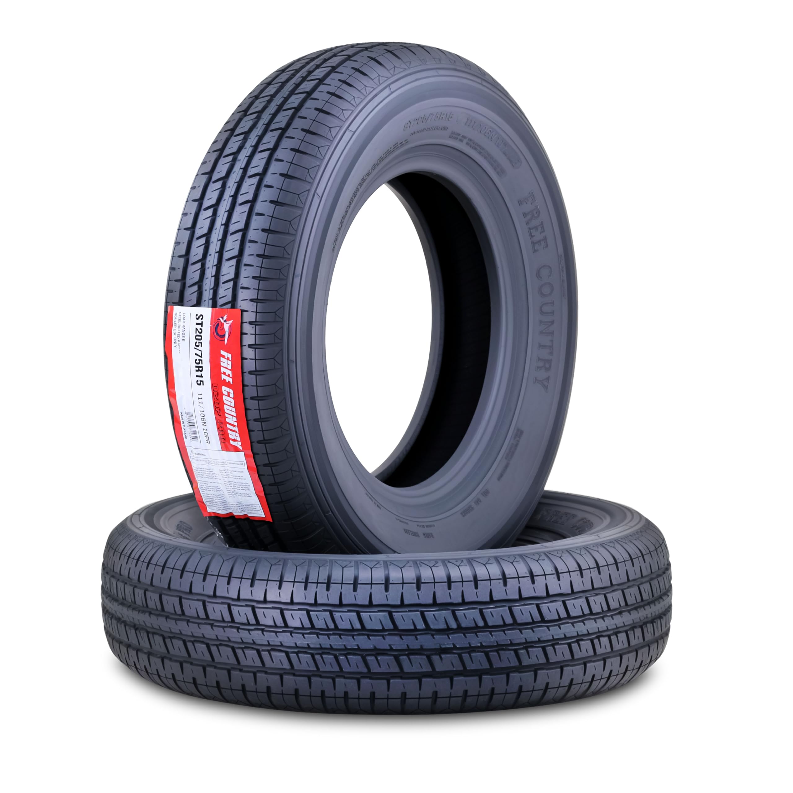 Libra Trailer Parts Set of 2 Heavy Duty Tires
