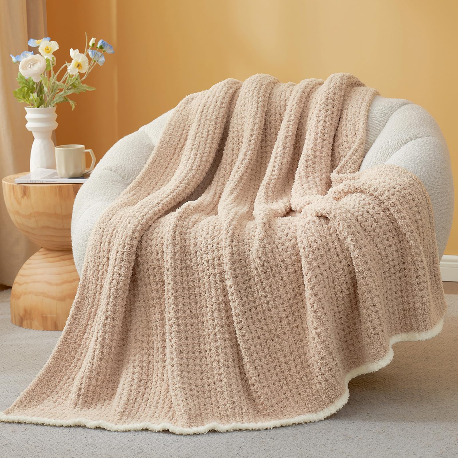 Snuggle Sac Waffle Throw