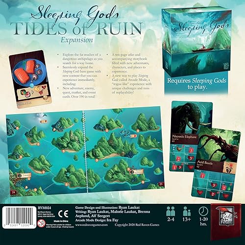 Miniatura 3 de Sleeping Gods: Tide of Ruin by Red Raven Games, juego de mesa de estrategia