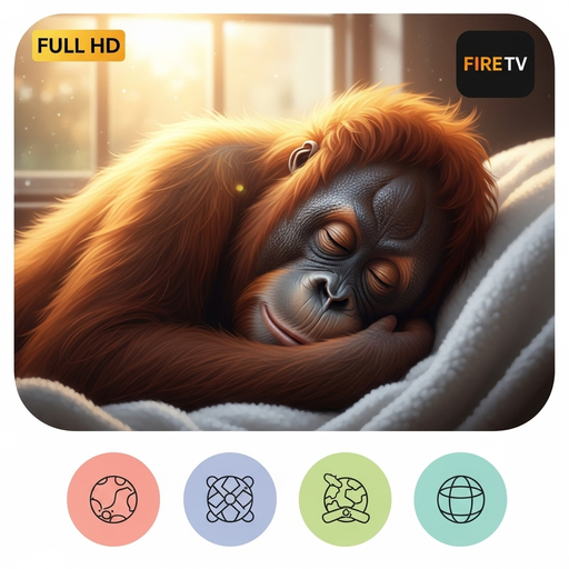 Orangutan Sounds: Jungle Lullabies for Kids Sleep - Fire TV