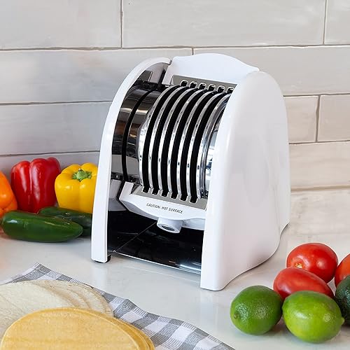 Miniatura 3 de Honey-Can-Do Can Do KCH-09369 - Tostadora eléctrica de tortilla, color blanco medio