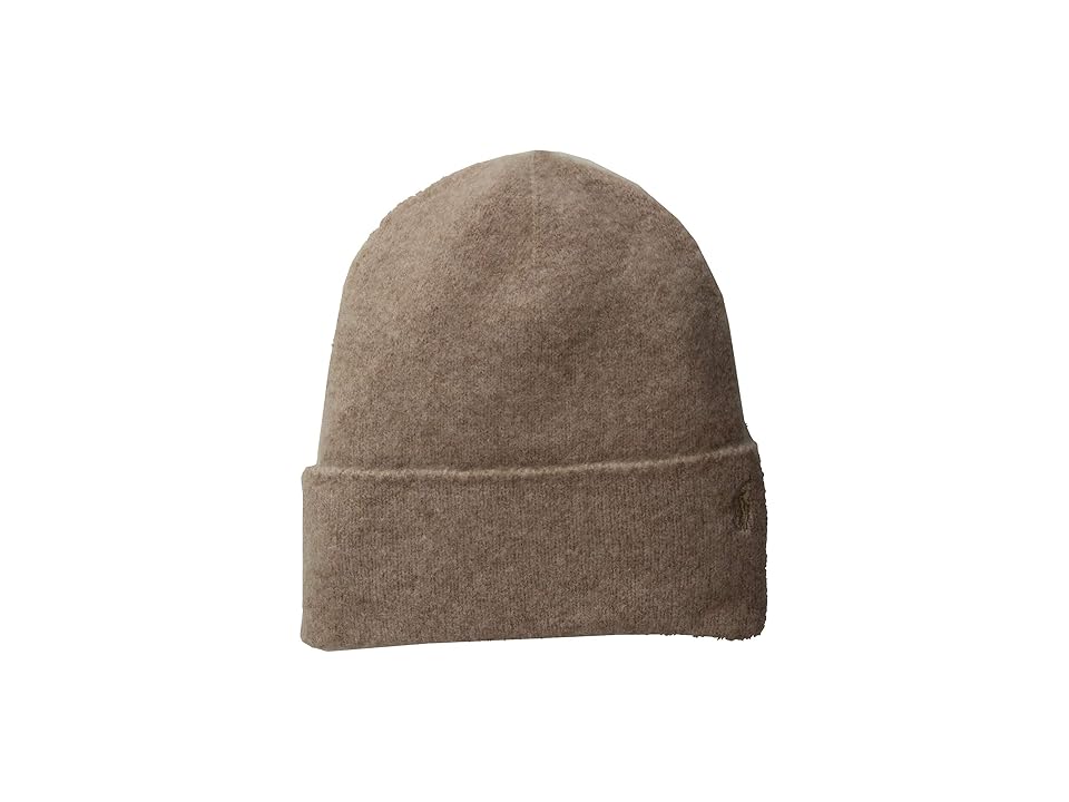 

Polo Ralph Lauren Cashmere Felted Hat Cuff Hat (Doe Heather) Beanies