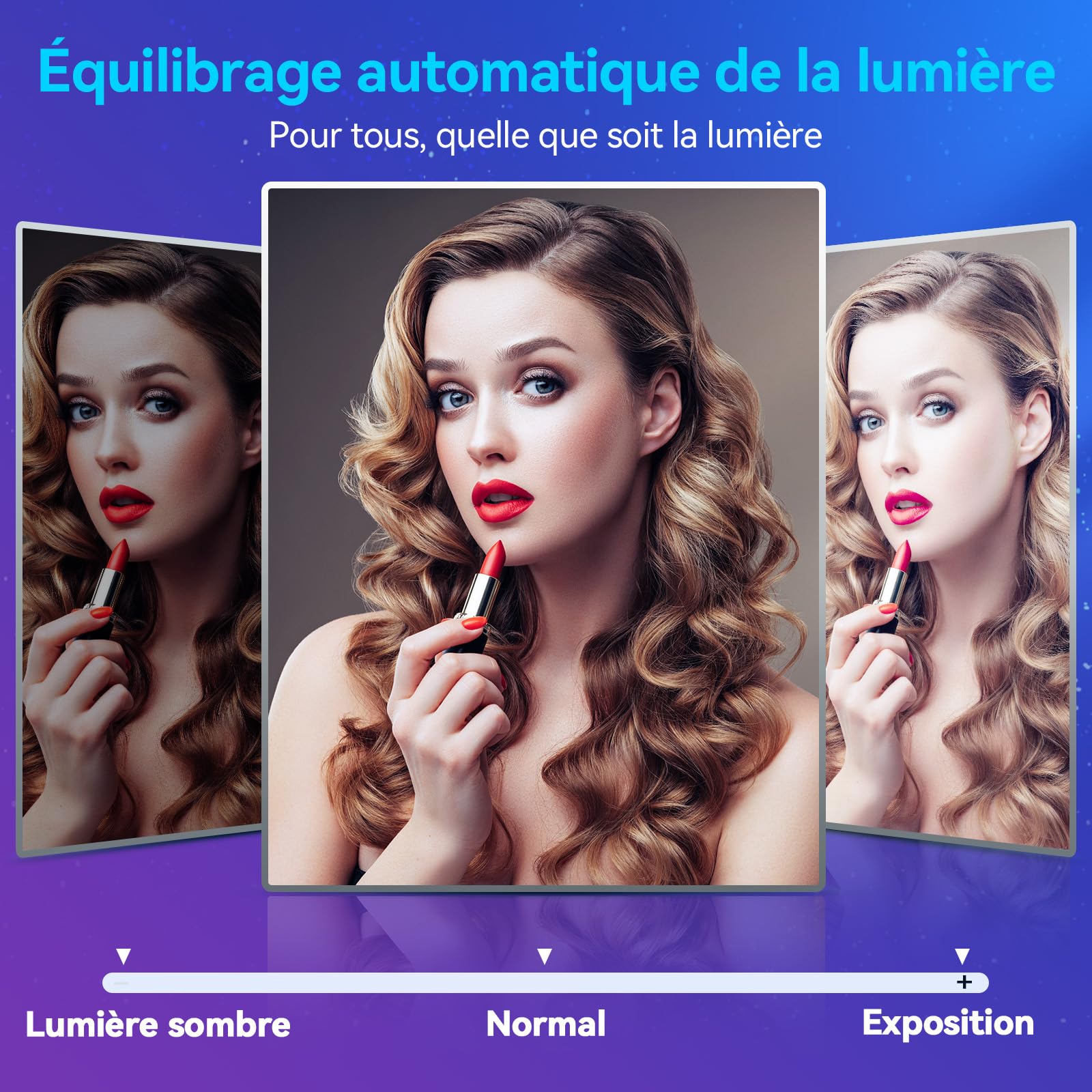 eMeet Webcam 4K S600, Webcam 1080P pour PC avec Microphone, Autofocus PDAF, Correction de la lumière, Champ de Vision 73°, Cache de confidentialité, Plug&Play, Camera pc avec Microphone pour Zoom