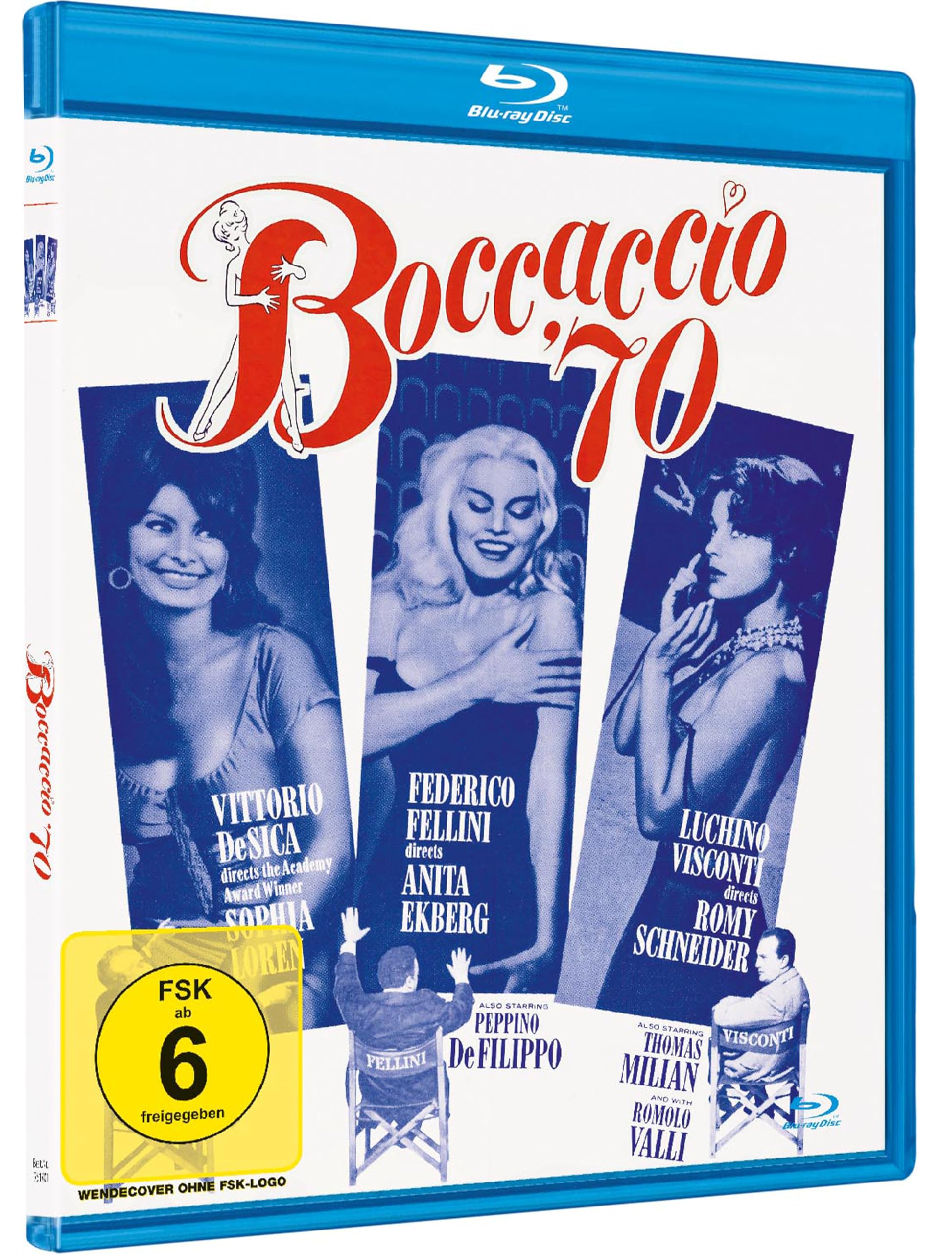 Boccaccio 70 – Italienischer Episodenfilm-Klassiker mit Starregie und preisgekrönten Episoden [Blu-Ray]
