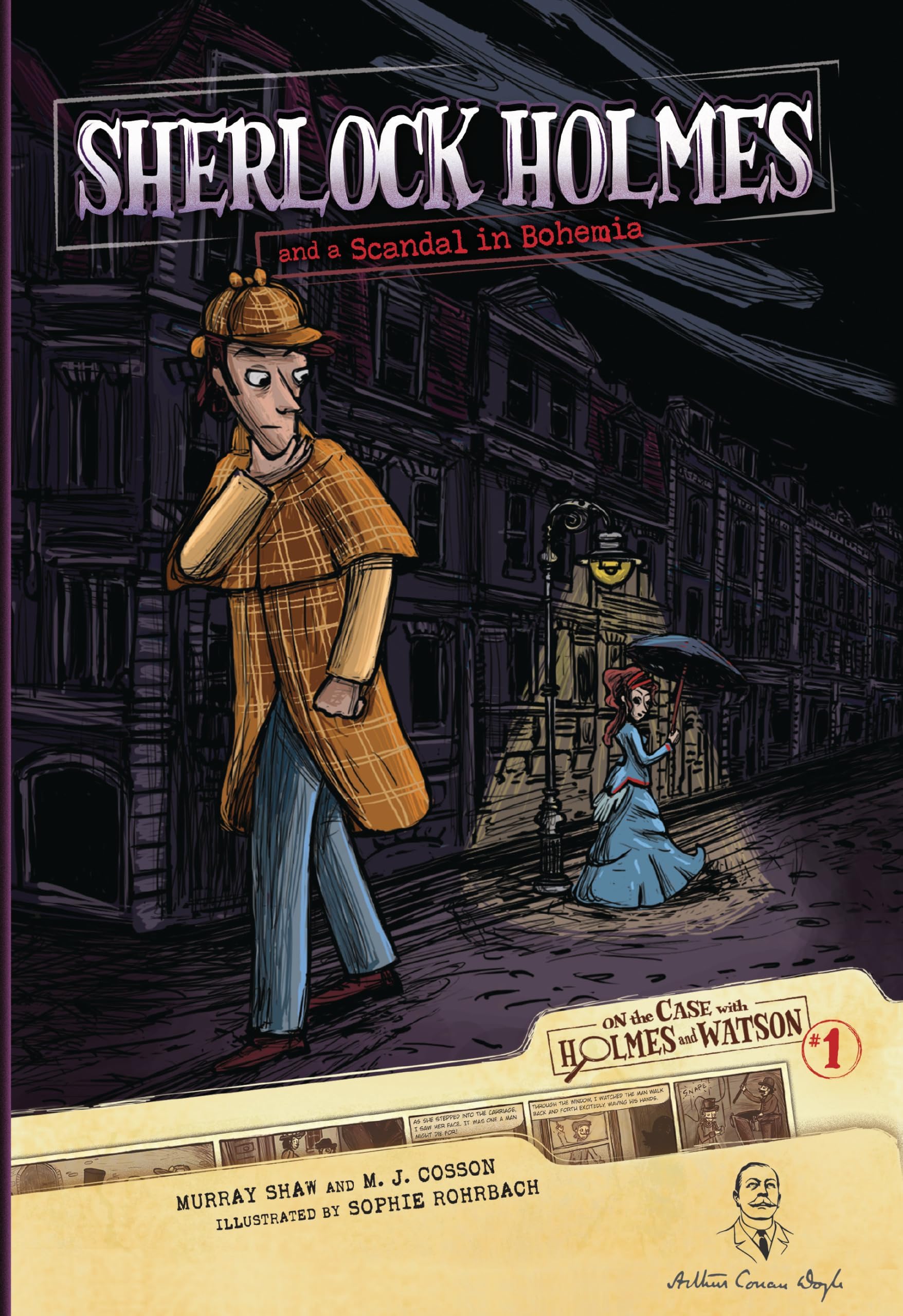 Sherlock Holmes and a Scandal in Bohemia: Case 1 (On the Case with Holmes and Watson) Paperback โ August 1, 2010